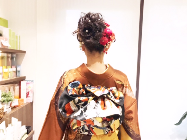 成人式　着付け・ヘアセット